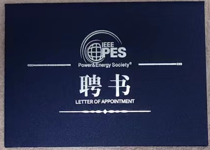 公司領導獲得“IEEE PES智能電網(wǎng)數(shù)字塊鏈分委會”副秘書長稱號